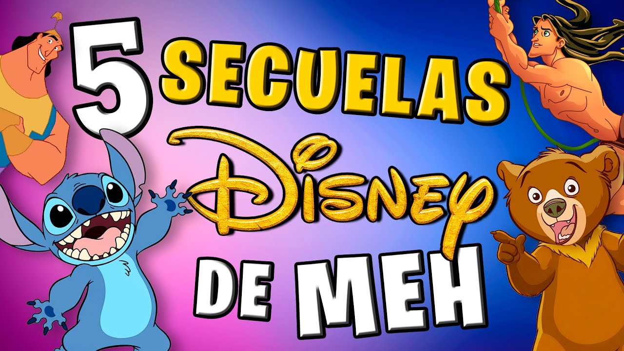 5 secuelas DISNEY de MEH 💩