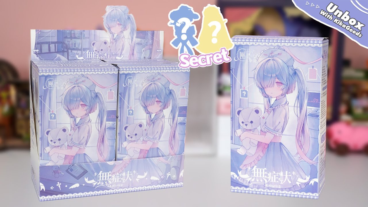Unboxing Poems in Box No Symptoms Series 1/12 Action Figure BJD Blind Box #kikagoods #unboxing #doll