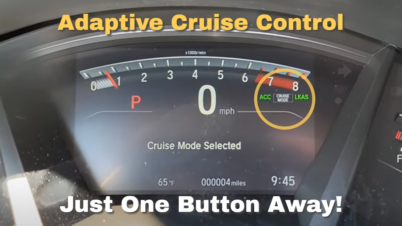 How to Disable the Adaptive Cruise Control