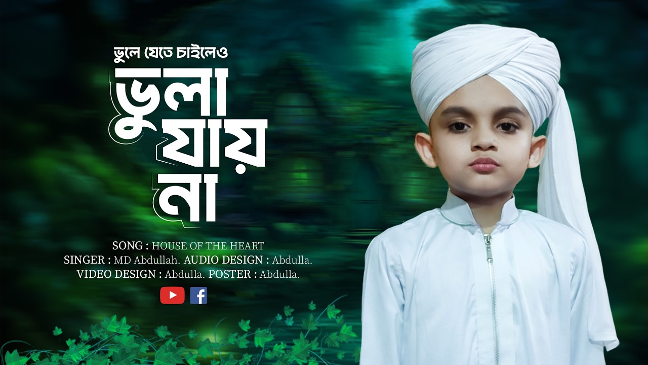হৃদয়ের স্পর্শকাতর গজল | ভুলে যেতে চাইলেও ভুলা যায় না |  আমার জান মদিনা | Abdullah Bin Nur গজল।