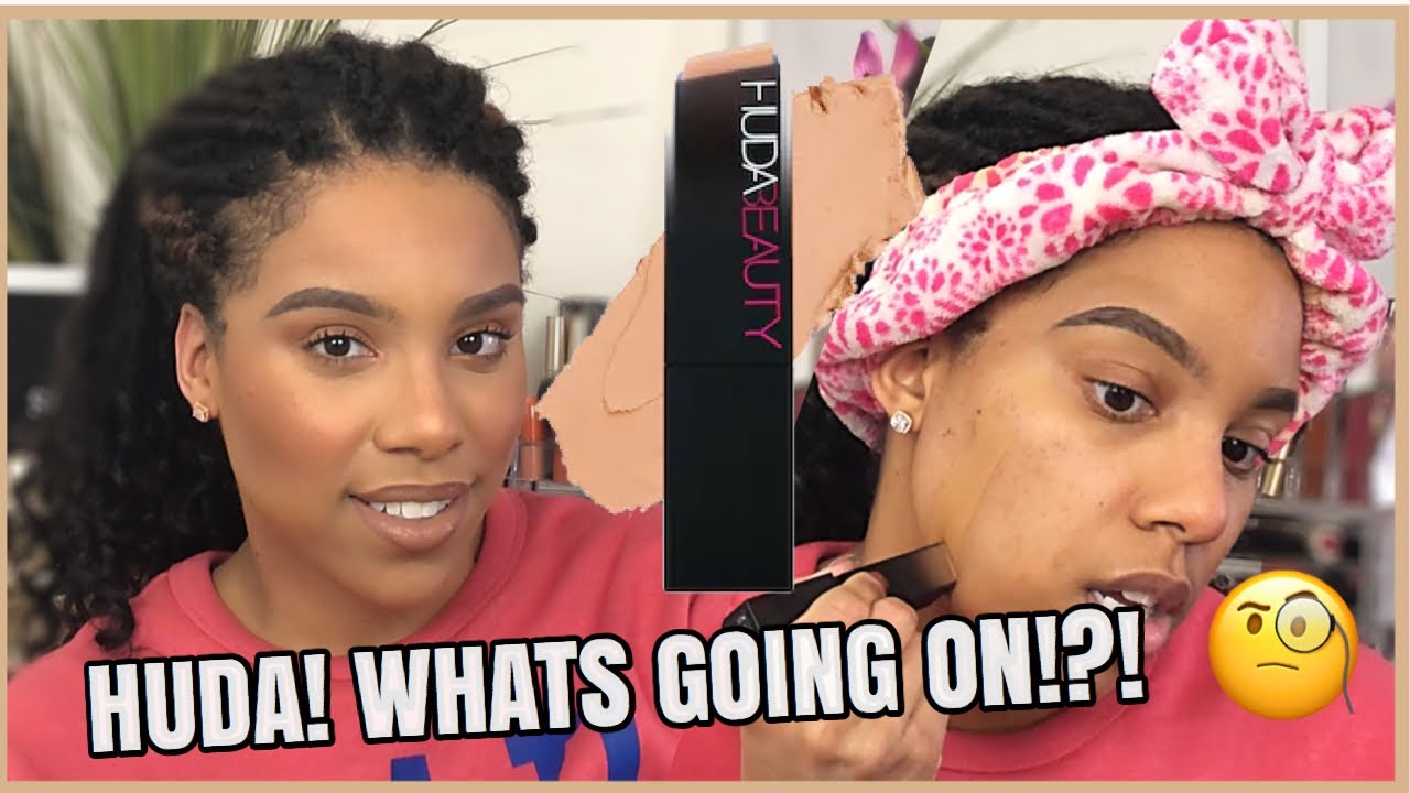*NEW*HUDA BEAUTY FAUX FILTER STICK FOUNDATION| REVIEW + WEAR TEST| Shade 405 Biscotti|LaMonicas Lab