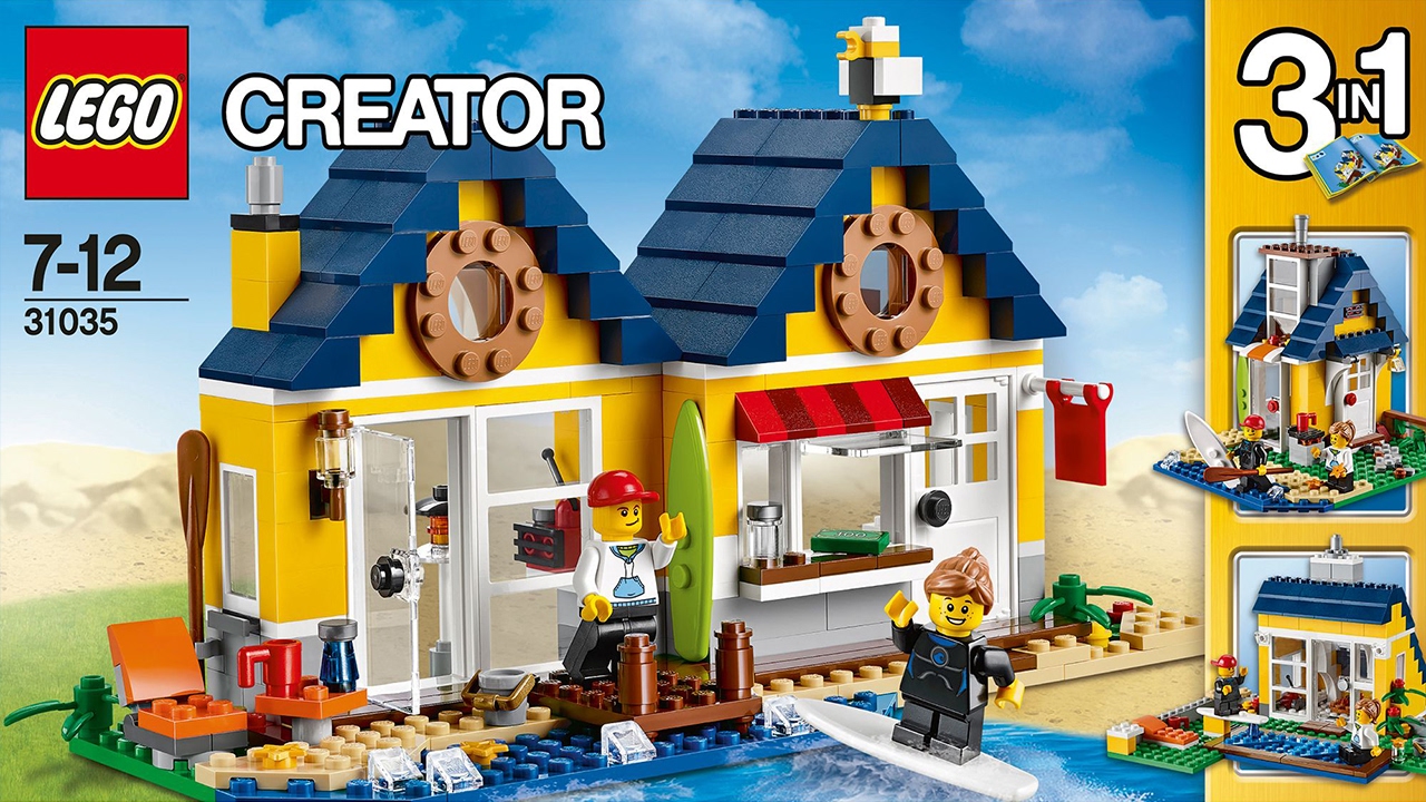 Lego Домик на пляже 31035