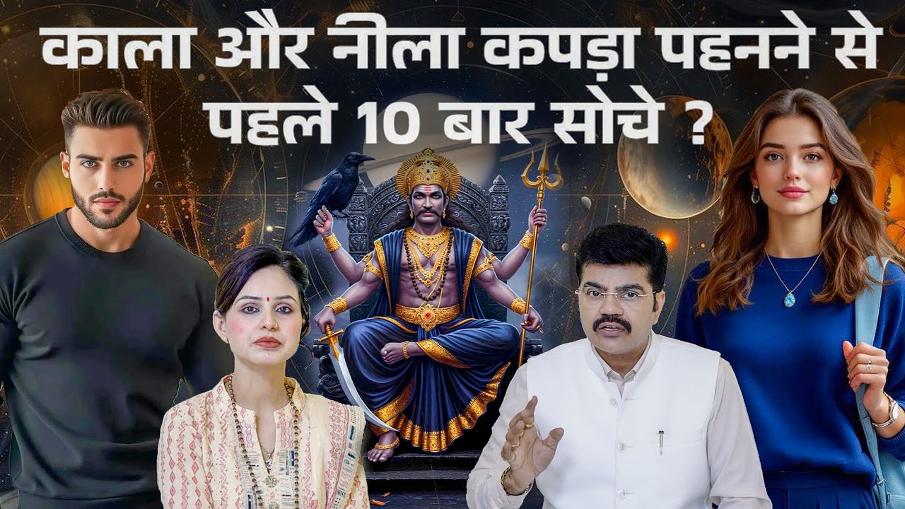 काला और नीला कपडा पहने से पहले 10 बार सोचो | Why to Avoid Black & Blue Color | EPI -936 #astrology