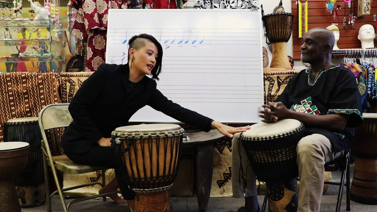 West African Music understanding traditional polyrhythms (6/8 meter against 3/4) Rhythm Tutorial 9