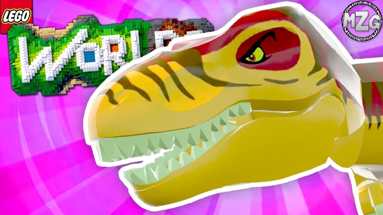 I Found a T-REX!! - LEGO Worlds Gameplay - Episode 30