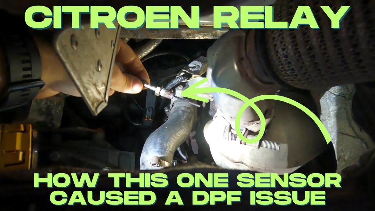 Citroen Relay Temp sensor fault P2033 P2463 P246C P24A4