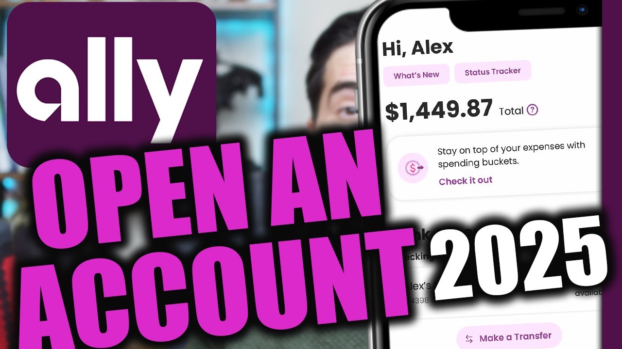 How to Open an Ally Savings or Checking Account on Mobile | Ally Bank