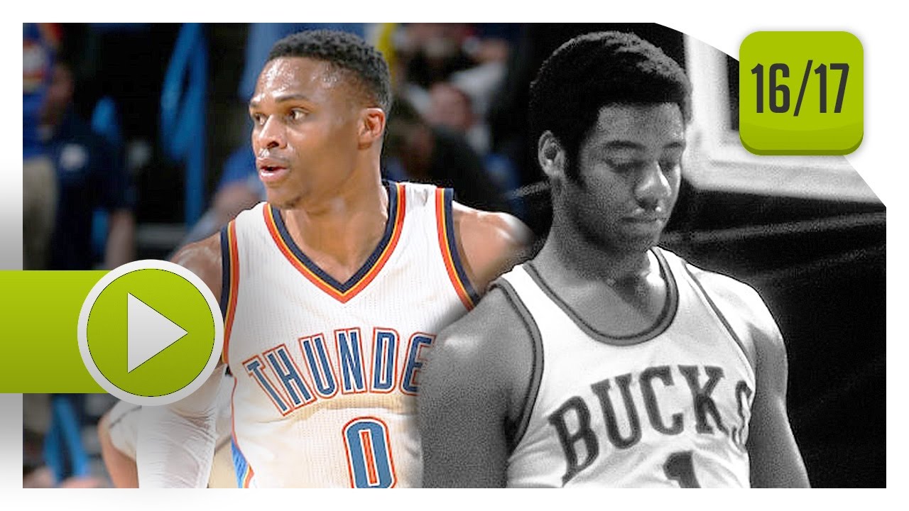 Russell Westbrook 41st Triple-Double Highlights vs Bucks (2017.04.04) - 12 Pts, 13 Reb, 13 Ast