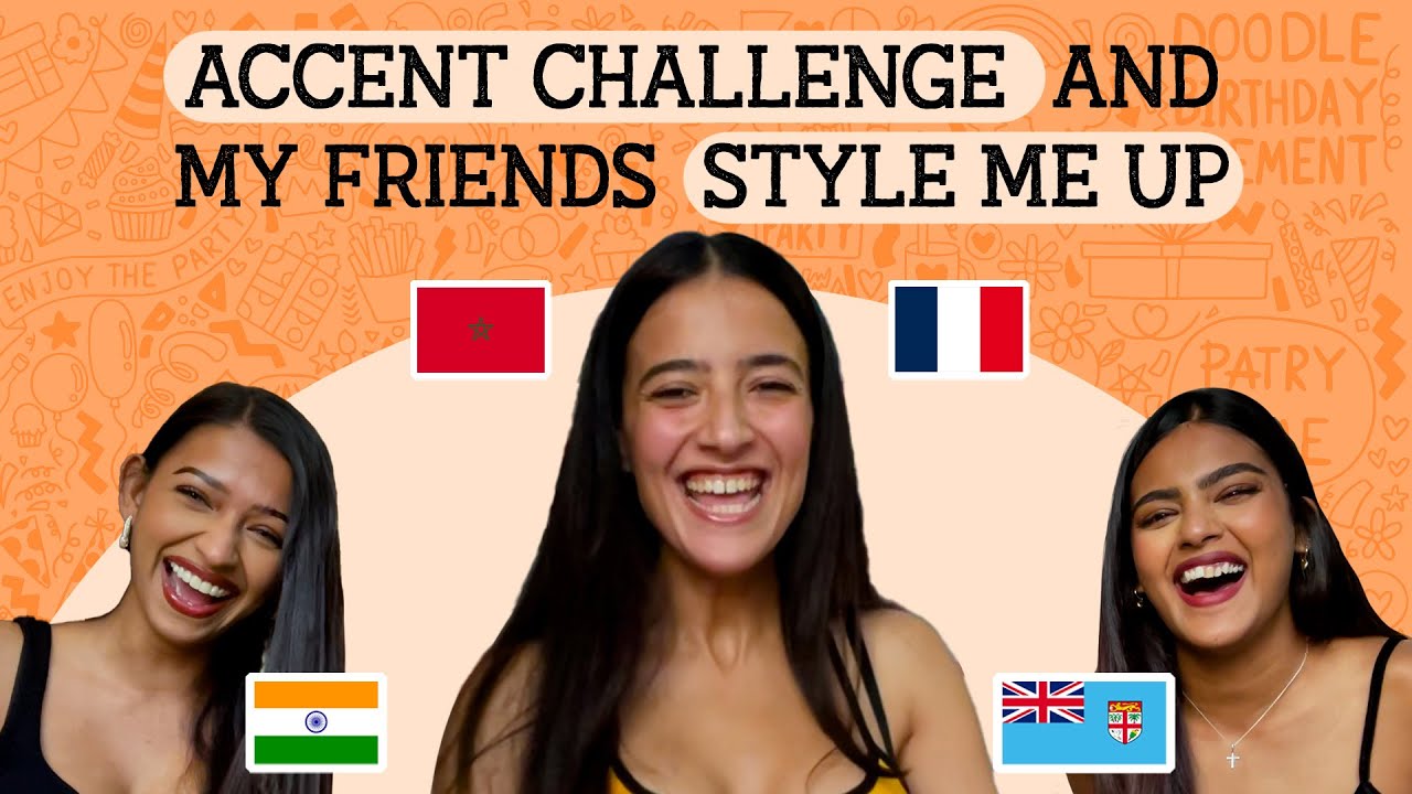Desi vs Foreign Language + Fashion Challenge| Ft. @AkashlinaChandra & @My_LifeAs_Shrea