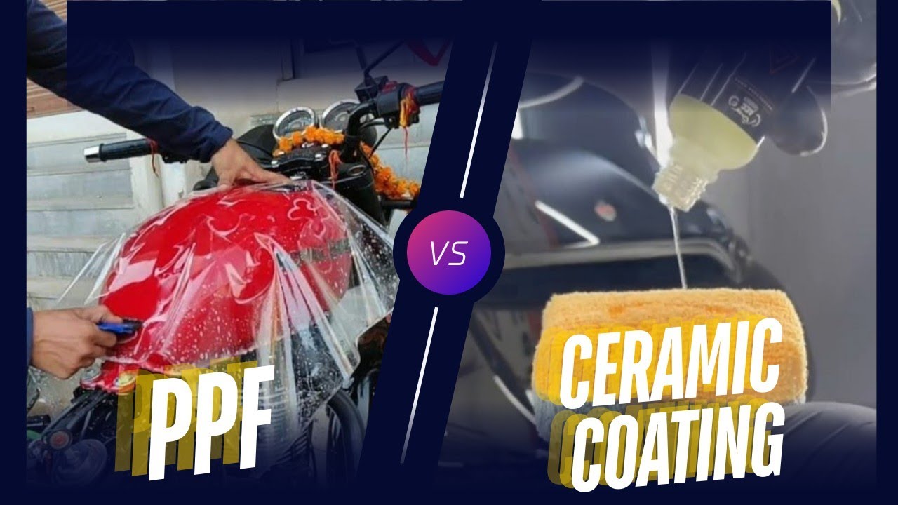 PPF vs Ceramic Coating For Bike & Scooter - Which Is Better? | How To Protect Bikes From Scratches?