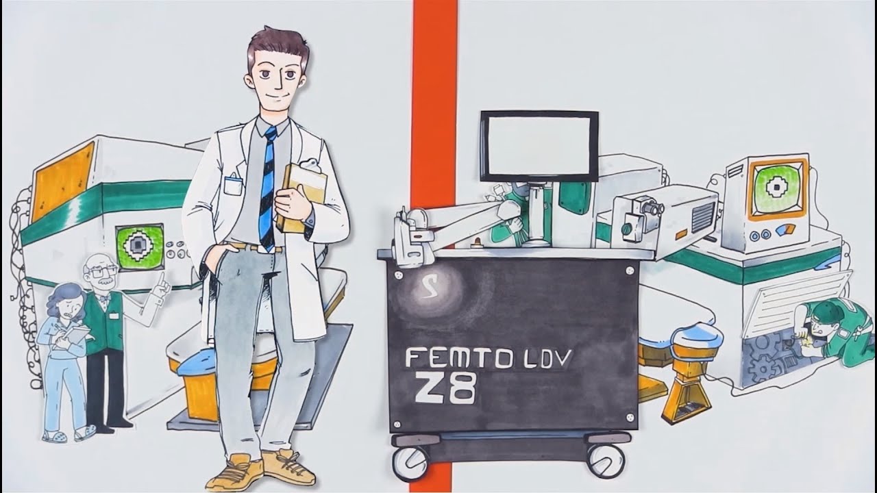 FEMTO LDV Z8 - Mobile laser for corneal and cataract surgery