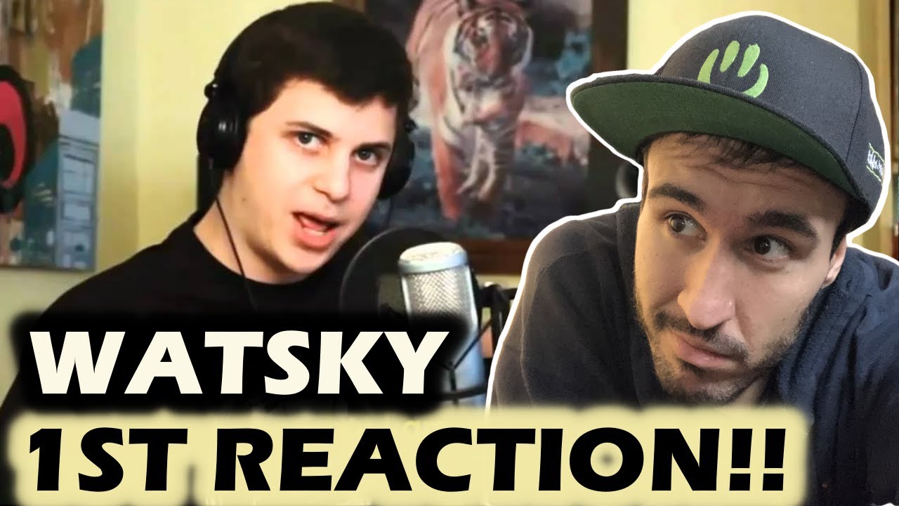 FIRST TIME Listening To Watsky - Pale Kid Raps Fast | iKaanic REACTION