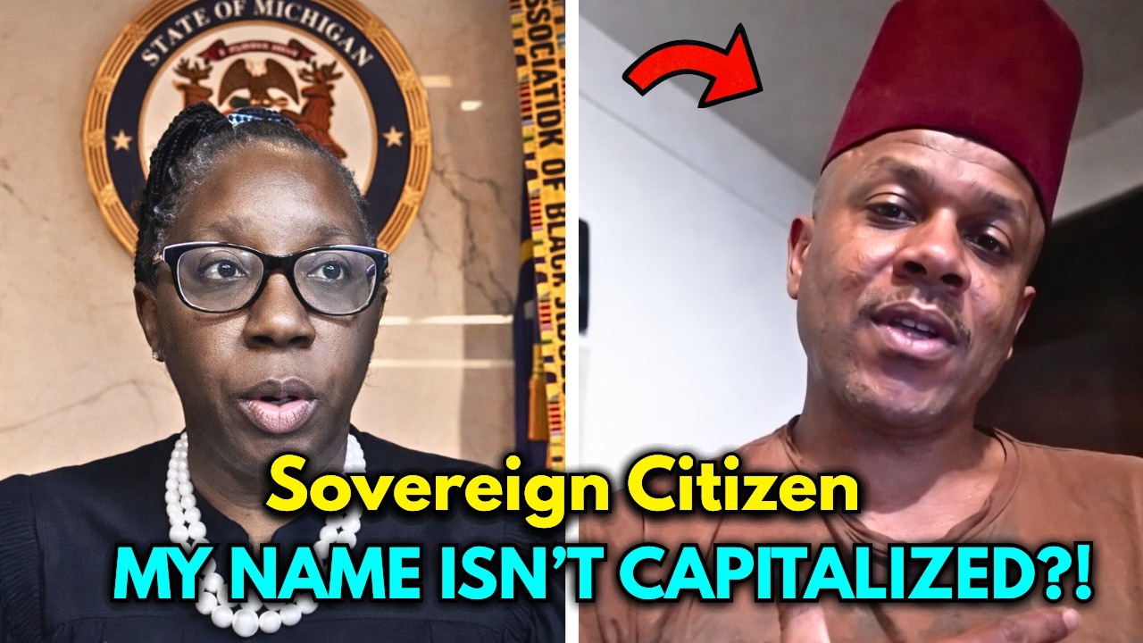 Judge SHUTS DOWN Sovereign Citizen Claiming His Name Is Fake