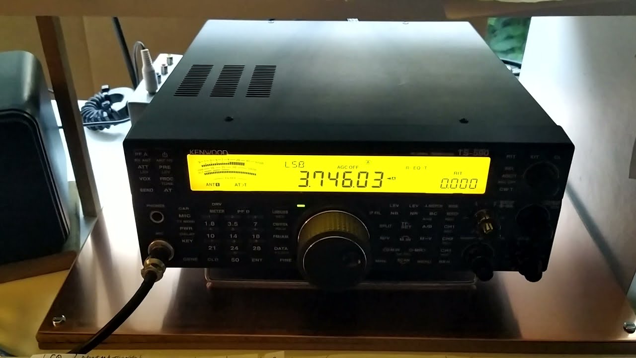 Kenwood TS-590SG with fantastic Signal to Noise