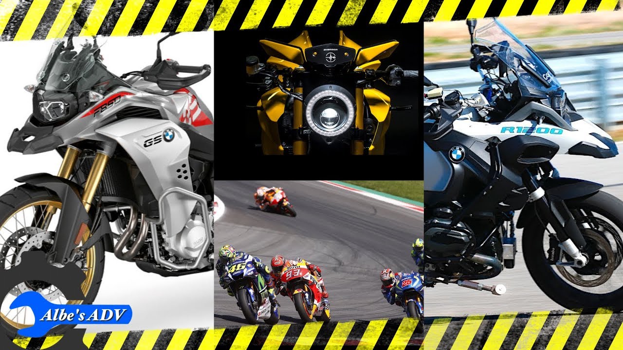 BMW F850GS adventure, Energica EGO, EVA and BOLIDe, self riding R1200GS & MotoGP
