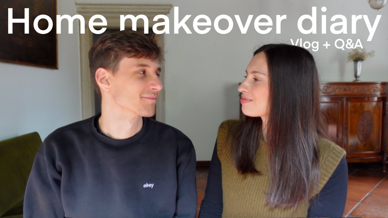 Immaginando la casa dei sogni | makeover home diary vlog + Q&A🪴