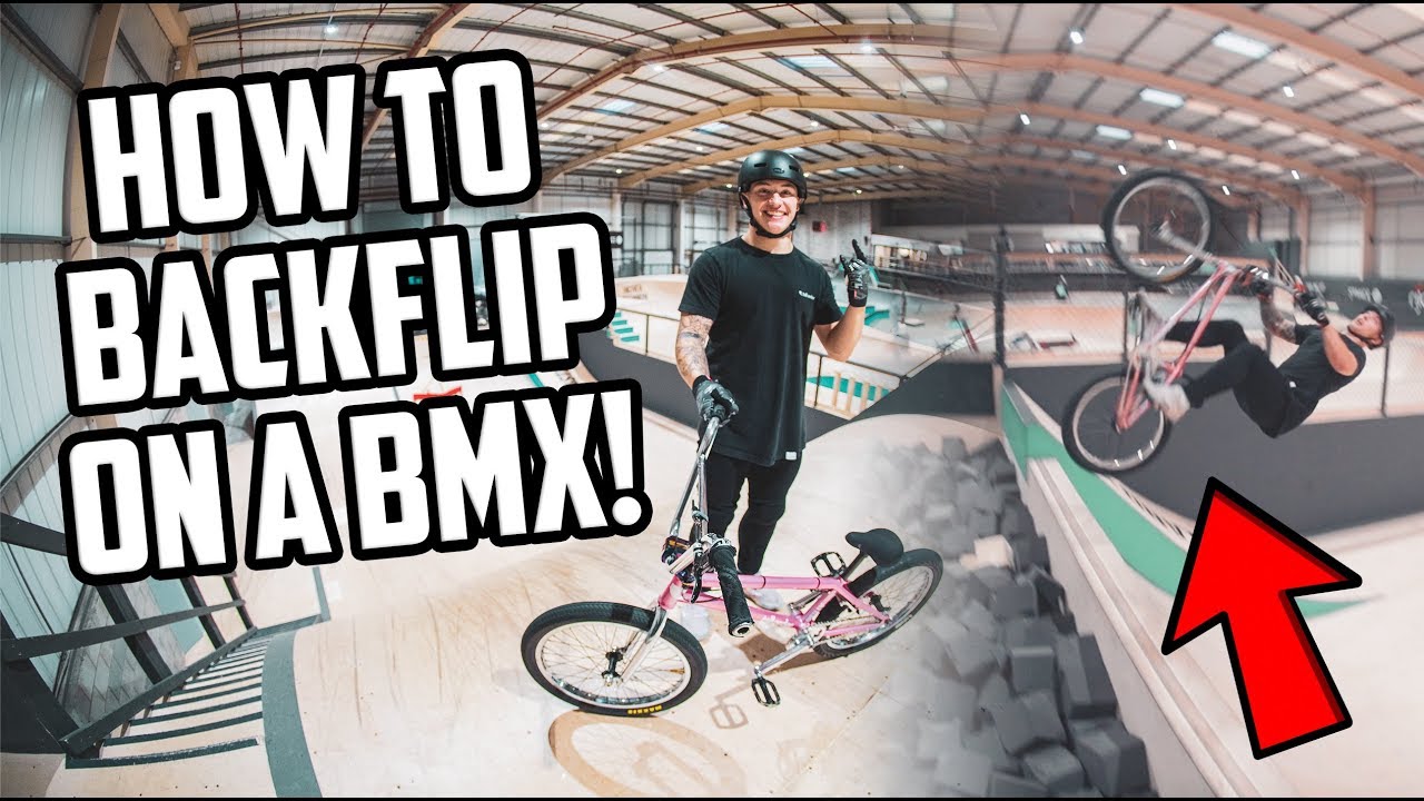 КАК ДЕЛАТЬ БЭКФЛИП НА ВЕЛОСИПЕДЕ BMX!