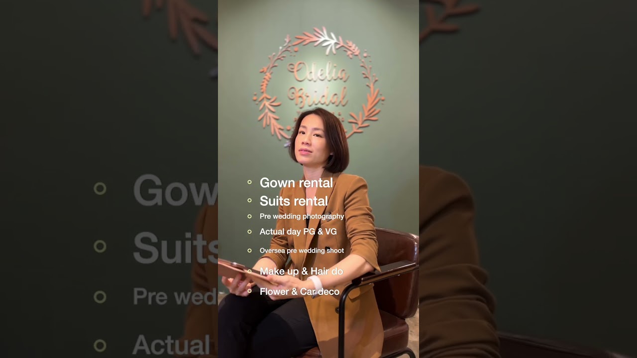 Let's ask Jovin! #weddinggown #singaporebrides #sgbrides #sgwedding #wedding #weddingdress #bridal