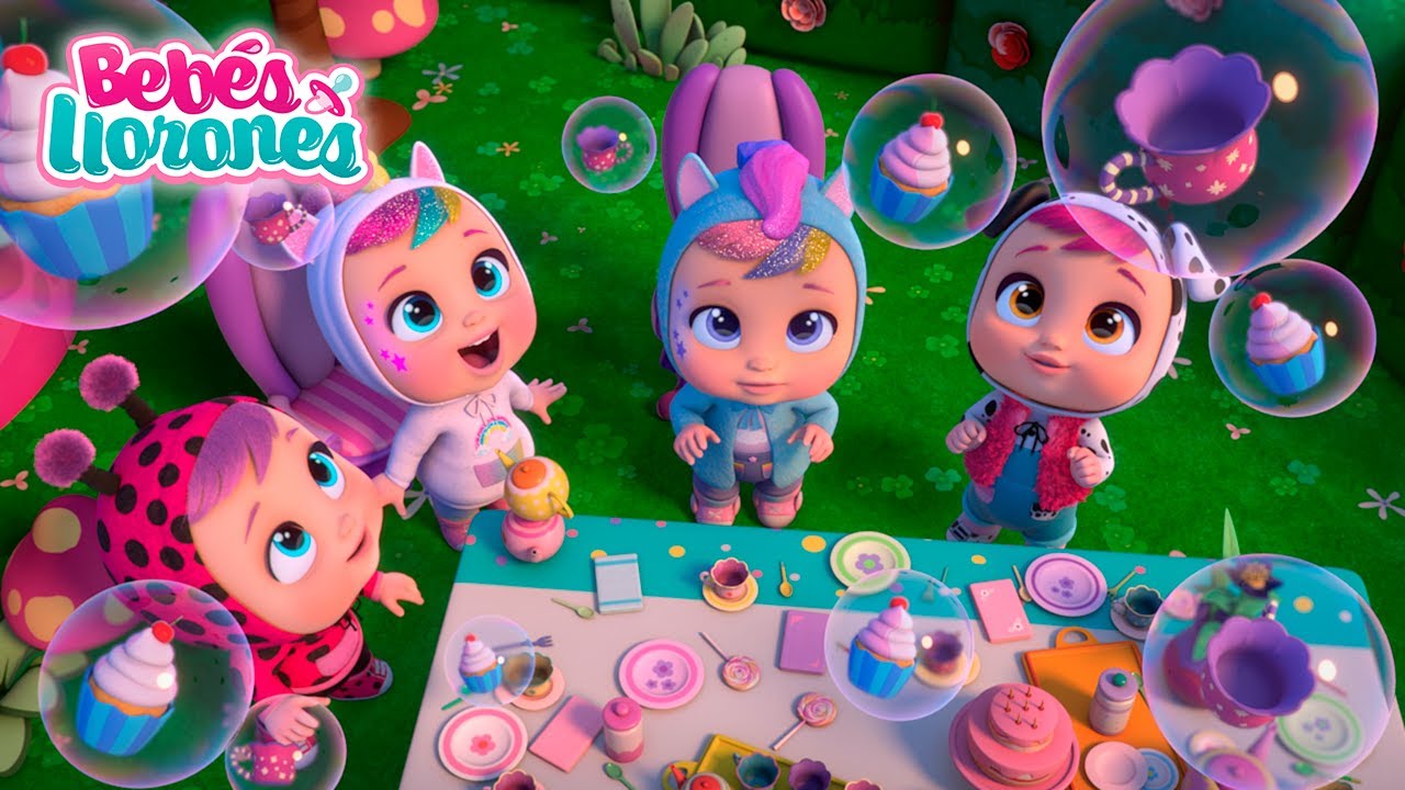 La MÁGICA fiesta del TÉ de los BEBÉS LLORONES 🧁✨ Dulce diversión | Dibujos animados en español