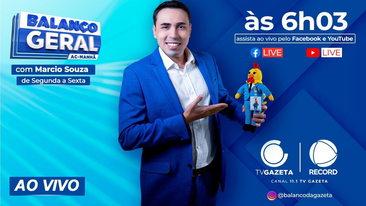 AO VIVO: Balanço Geral | 19/02/2026 |  Afiliada RECORD