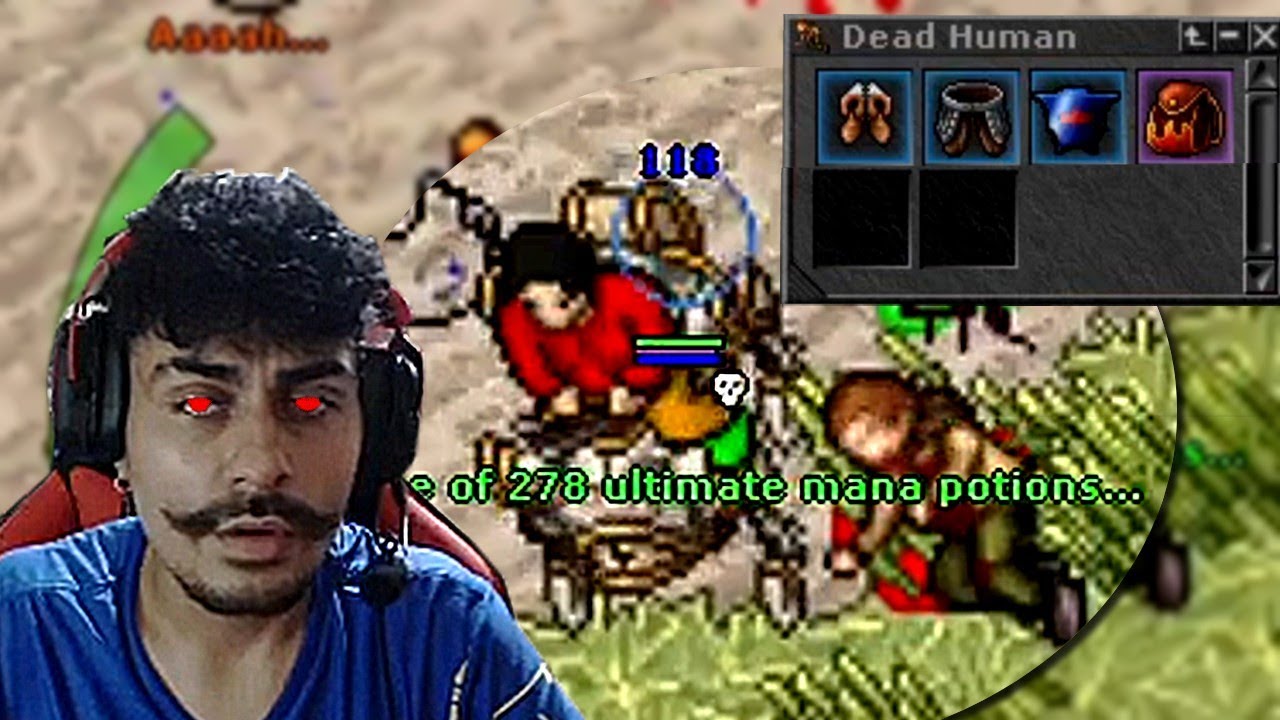 Eu gosto de quem não usa blessing no Tibia | bigodezerah highlights #20
