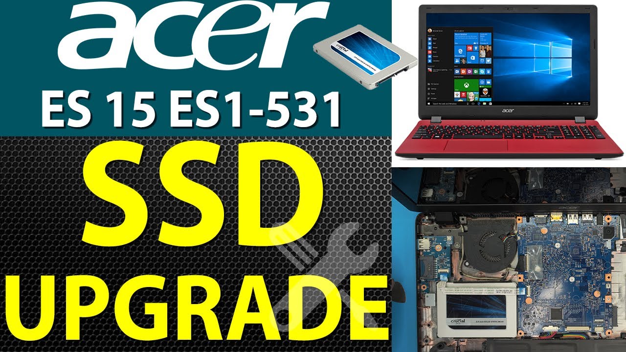 Acer Aspire Es 15 🚩 Es1-531-C45u 💻 SSD | HDD ОБНОВЛЕНИЕ