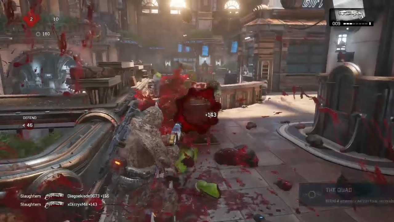 INSANE 76 KILL GAME MADE THEM RAGE QUIT - GEARS OF WAR 4