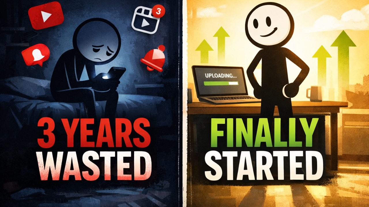 I Wasted 3 Years Procrastinating - Here's How I Finally Started My YouTube Channel