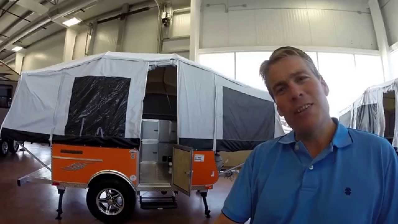2016 Livin' Lite 8.1 Quicksilver Tent Camper with Offroad Package, only 865 Pounds!