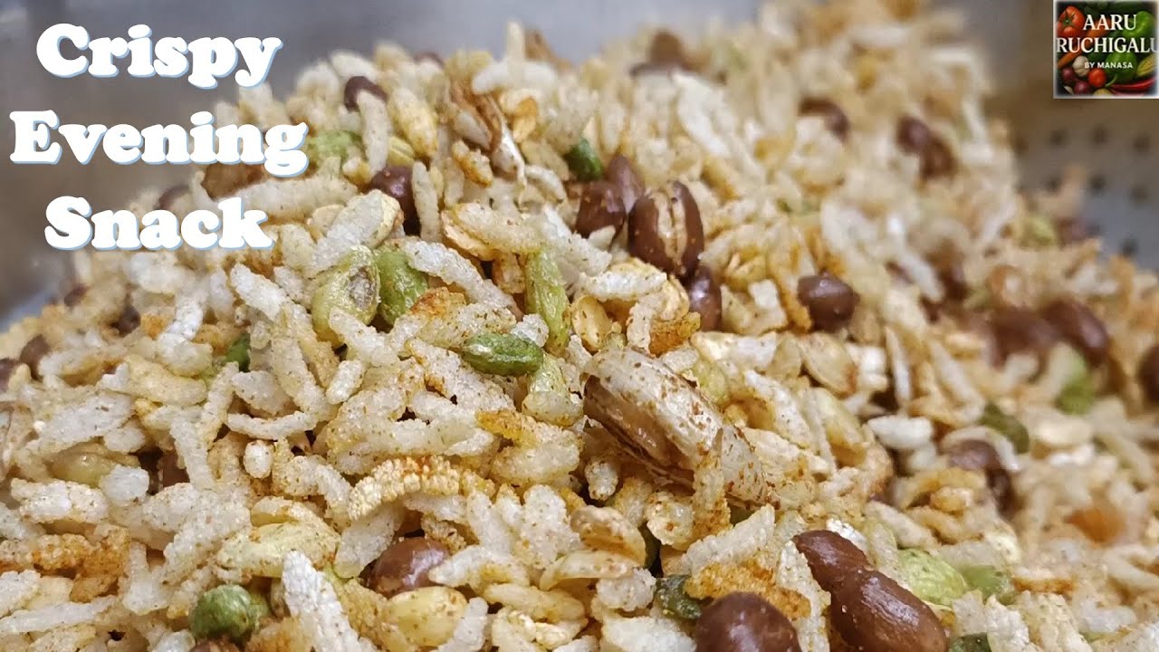 Crispy Evening Snack | ಹಿತಿಕಿದ ಅವರೆಕಾಳು ಖಾರ | Field Beans mixture Recipe in Kannada | Evening snack