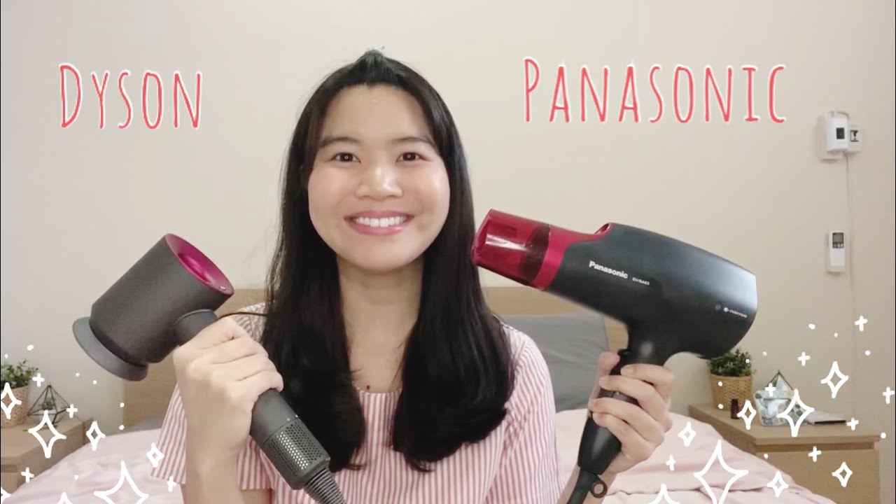 รีวิวไดร์เป่าผม Dyson vs Panasonic EH-NA65 I Nam is happy