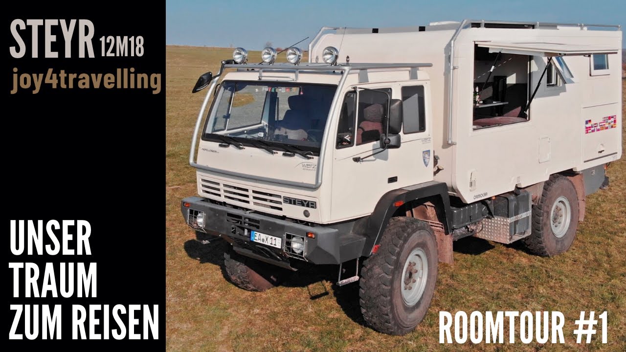 🔺 ROOMTOUR 🔻 [1/2]  LKW Steyr 12m18 | 4x4 Offroad Camper | Expeditons Wohnmobil | Overland Truck