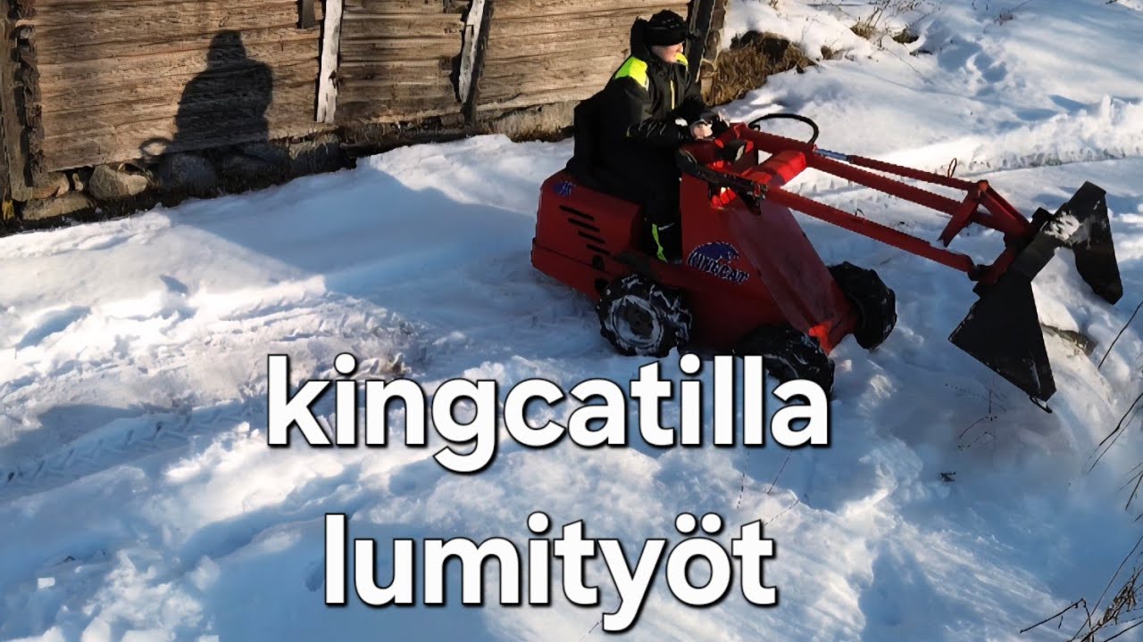 Onnistuuko Kingcatillä lumihommat