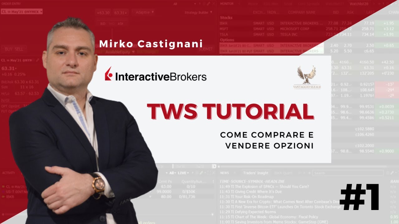 TWS - breve tutorial sull'utilizzo della piattaforma TWS di Interactive Brokers