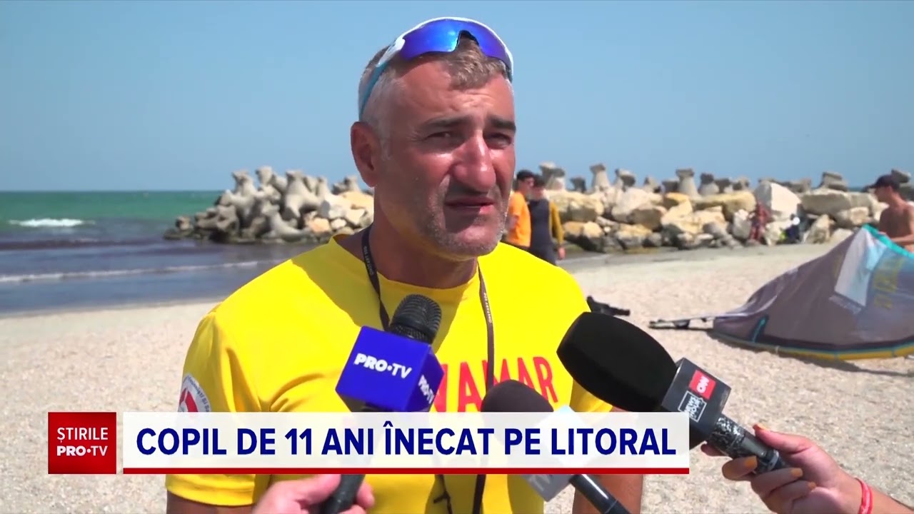 Dispărut 30 de minute, băiețelul care a murit înecat pe litoral a fost adus la mal de valuri