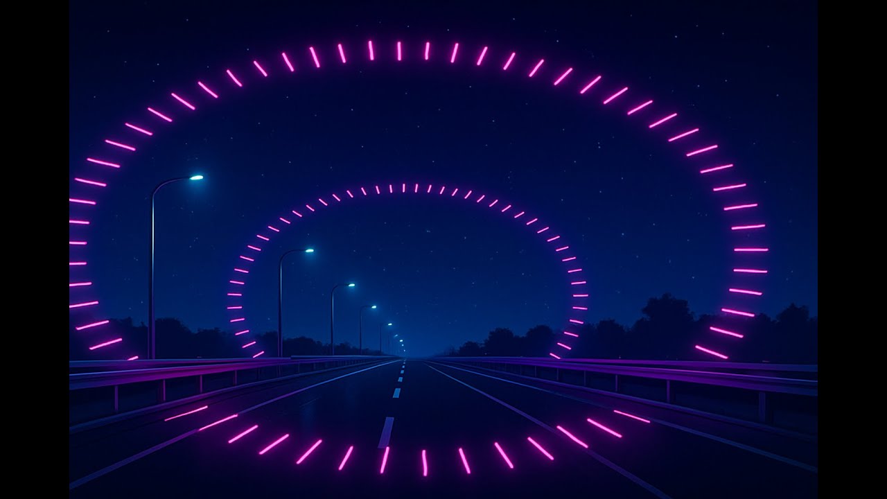 【1時間耐久】「Neon Glow Drive」 作業用BGM。