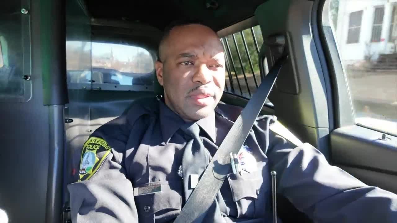 Heroic officer feeds hungry students, fosters 3 teens; wins Petersburg Police Officer of the Year