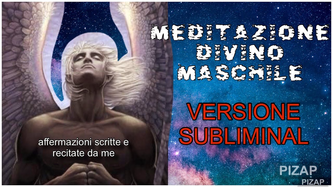 AFFERMAZIONI SUBLIMINAL DIVINO MASCHILE : per sentirti ed apparire pi&ugrave; attraente