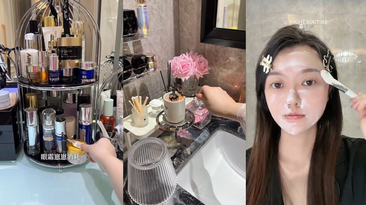 Skincare after returning home | shopping & makeup restocking organizations | storage #restocking