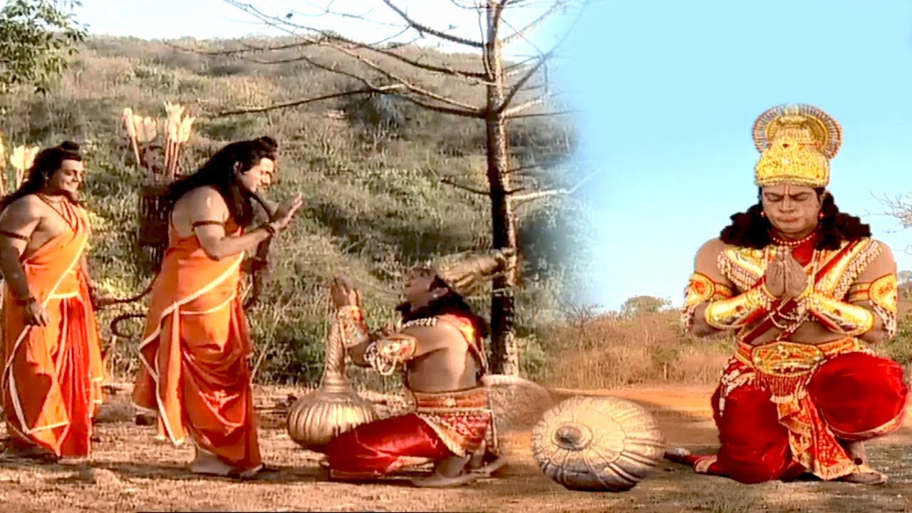 प्रभु राम और भक्त हनुमान का मिलान #Ramyan # Ram Aur Hanuman Milan # Jai Shree Ram # Maa Ki Mahima
