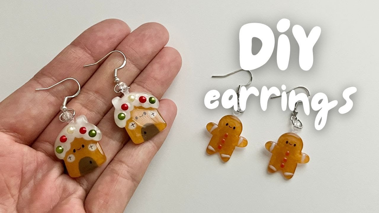 Christmas Earrings with Procreate, Cricut and Shrink Plastic (step by step tutorial)