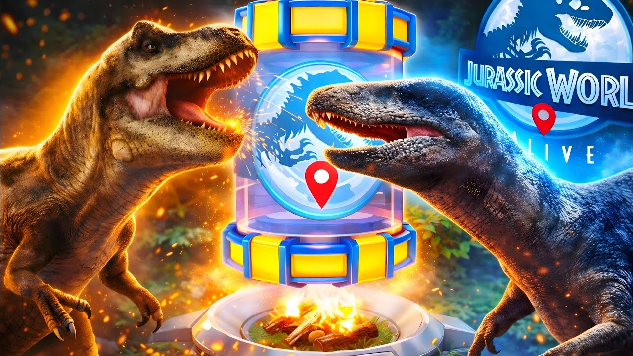 Level 20 EMBER vs MAX BARYOSAURUS – Who Wins This Crazy Battle? || Jurassic World Alive || V3.18