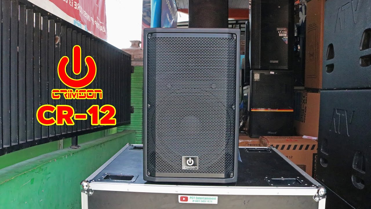 BODY simpel suara MANTAP speaker aktif Crimson 12inc CR 12