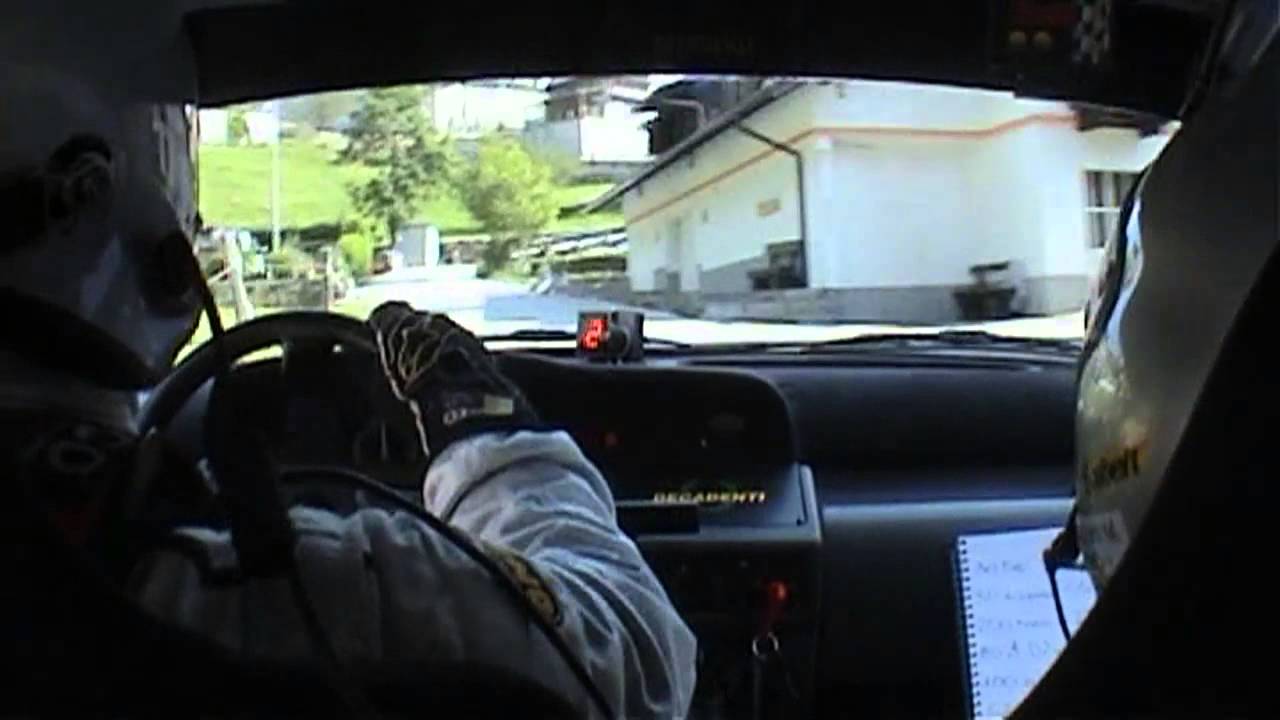 Cameracar sorpasso Rally Valli Ossolane 2013 Lani-Miglini Clio FA7 (bestemmie all'interno)