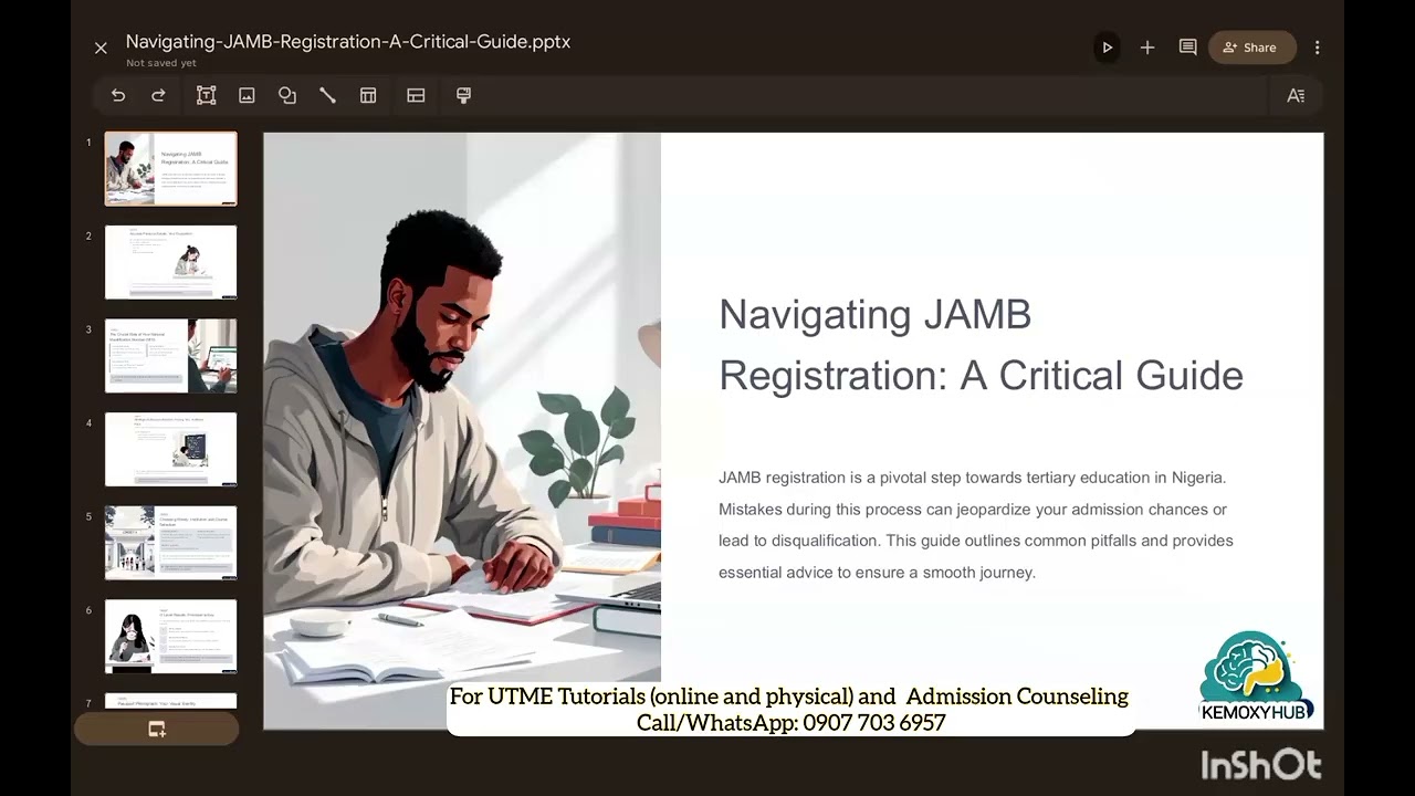 Common errors during JAMB Registration 