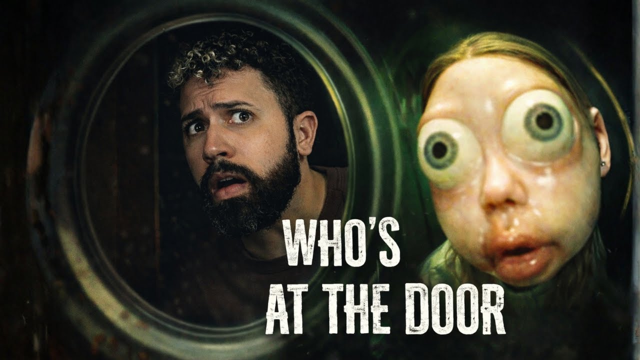 TEM ALGUÉM BATENDO NA PORTA… E NÃO É GENTE NORMAL 😨 WHO’S AT THE DOOR