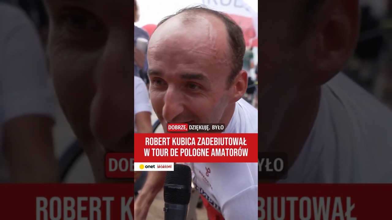 Robert Kubica zadebiutował w Tour de Pologne Amator&oacute;w. 