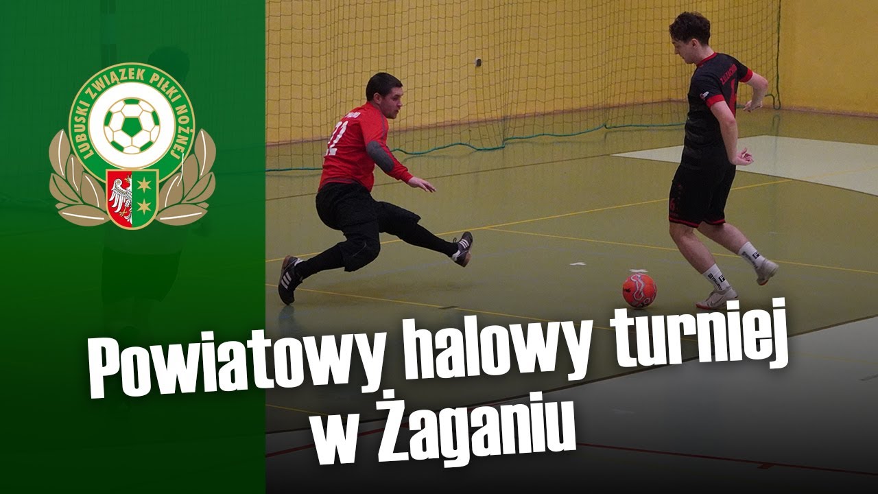 Powiatowy Halowy Turniej piłki nożnej w Żaganiu, 24.01.2026