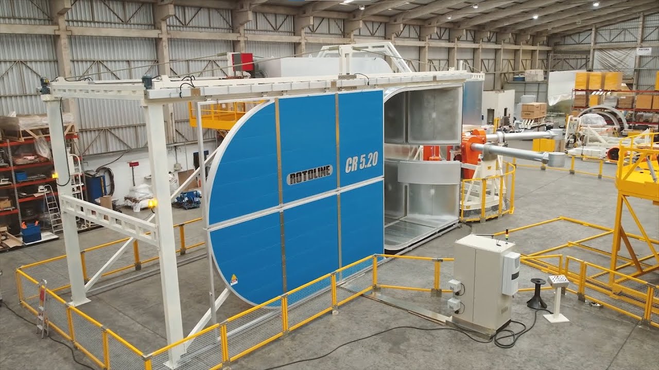 Rotoline Rotomolding Machine - Carrossel Series