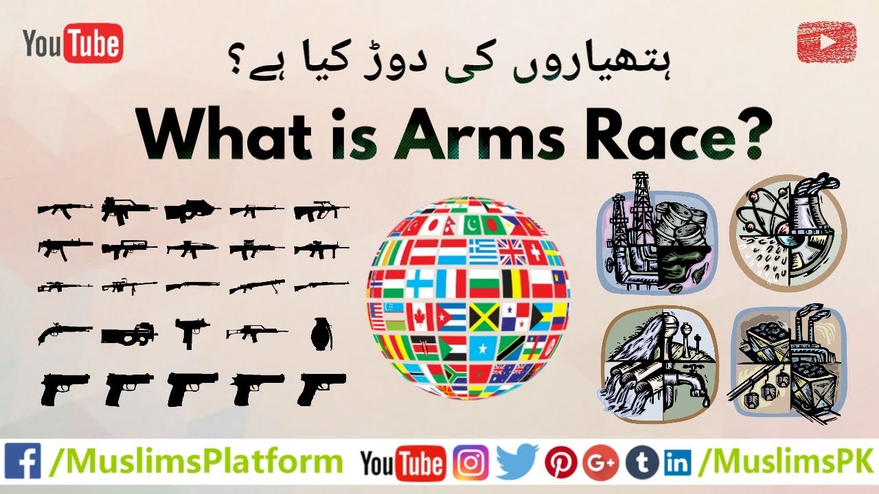 What is Arms Race in International Relations/Political Science? | Concept | Examples | Urdu/Hindi
